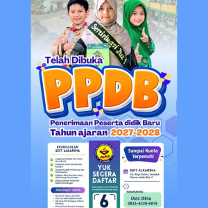 PPDB SDIT Al Karima Tahun Pelajaran 2027/2028 Resmi Dibuka, Siapkan Generasi Qur’ani Berkarakter
