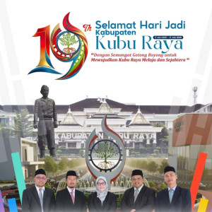 Yayasan Alkarima Kalimantan Barat Mengucapkan Selamat Hari Jadi ke-19 Kabupaten Kubu Raya