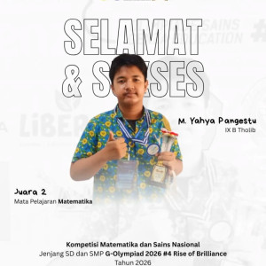 Siswa SMP Quran Al Karima Raih Juara 2 Matematika pada G-Olympiad 2026