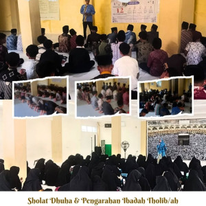 Pembiasaan Adab dalam Ibadah, Siswa SMP Quran Alkarima Ikuti Sholat Dhuha dan Pengarahan Harian